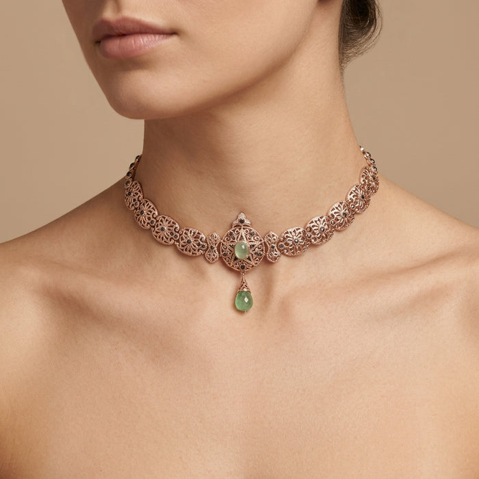 Collier Majdoul & choker Beldi