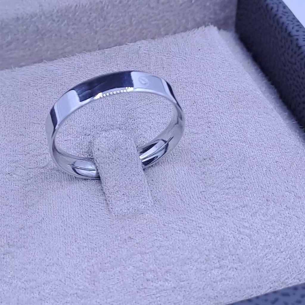 Bague Alliance Or Blanc – or 18 carats | Tariki