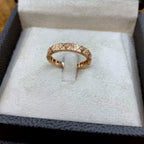 Bague Anneau Or Rose - Motif Ciselé – or 18 carats | Tariki
