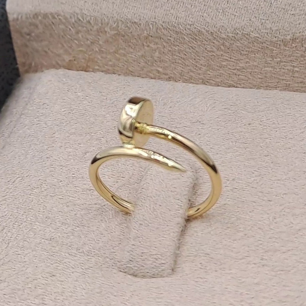 Bague Clou Or Jaune – or 18 carats | Tariki