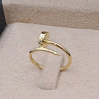 Bague Clou Or Jaune – or 18 carats | Tariki