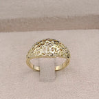 Bague Dôme Beldi Ajourée Or Jaune – or 18 carats | Tariki
