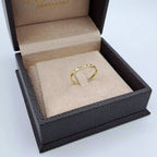 Bague Fine Or Jaune - Motif Torsadé – or 18 carats | Tariki