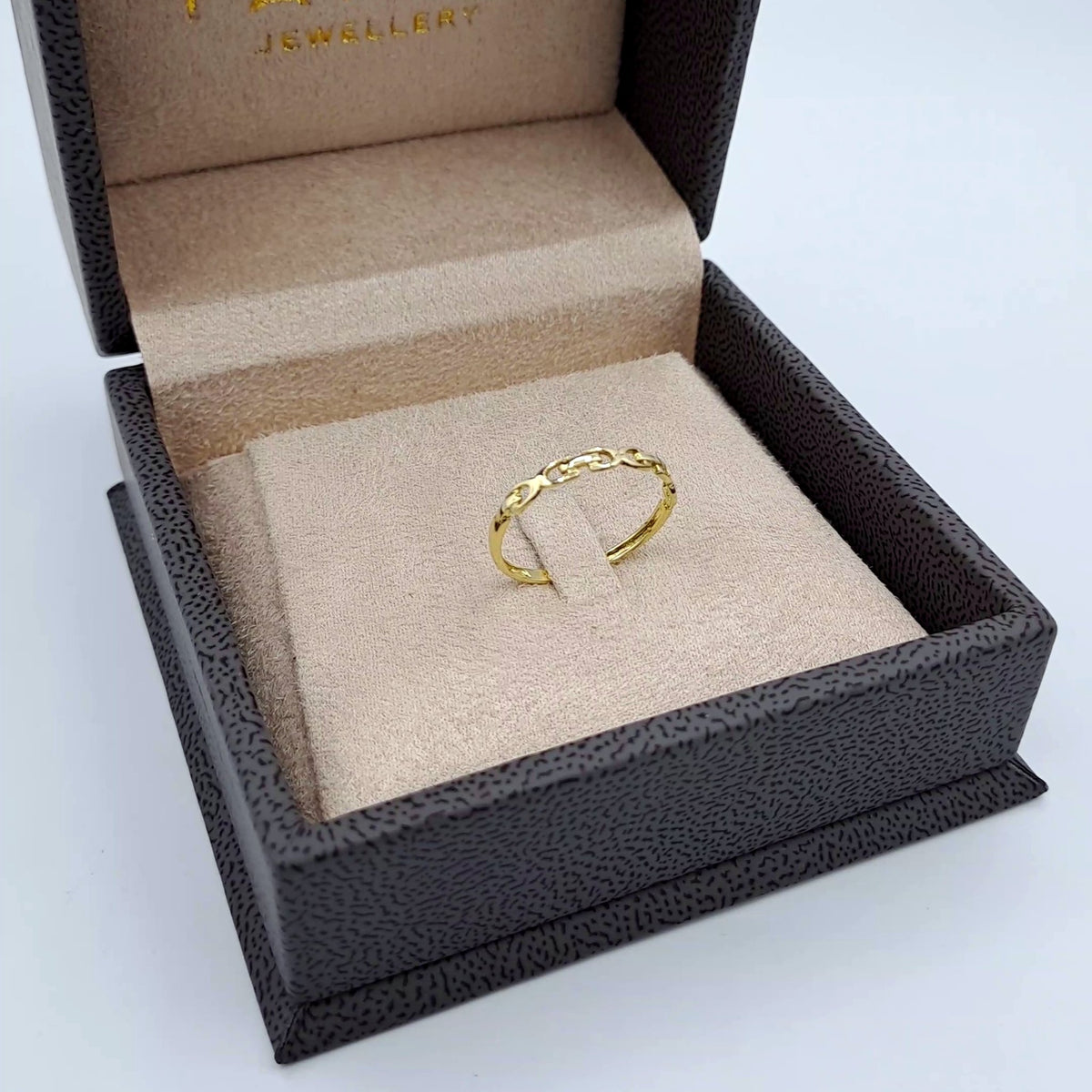 Bague Fine Or Jaune - Motif Torsadé – or 18 carats | Tariki