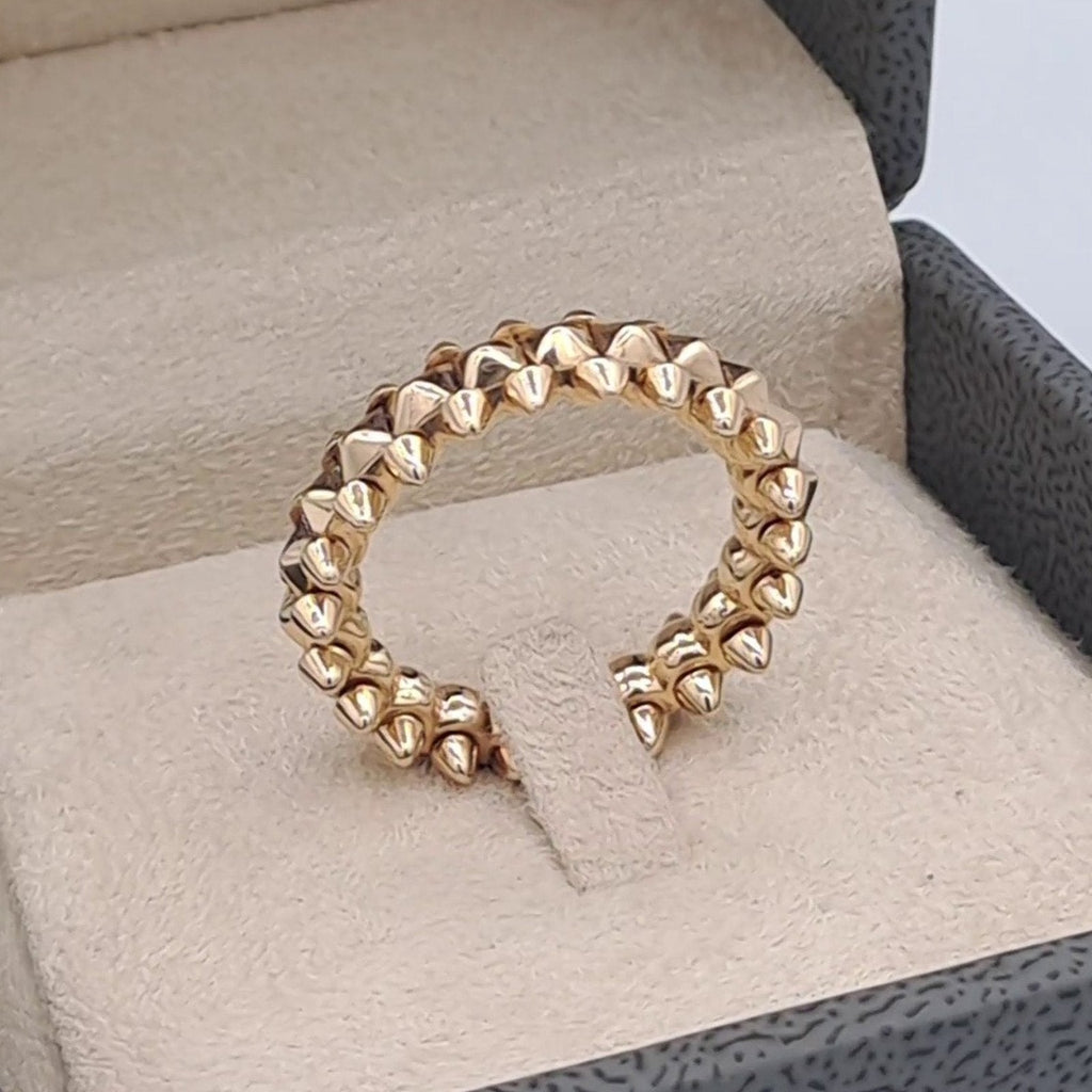 Bague à Boules Or Rose – or 18 carats | Tariki