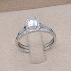 Bague Solitaire Or Blanc – or 18 carats | Tariki