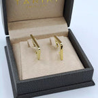 Boucles d'Oreilles Barrettes Or Jaune – or 18 carats | Tariki