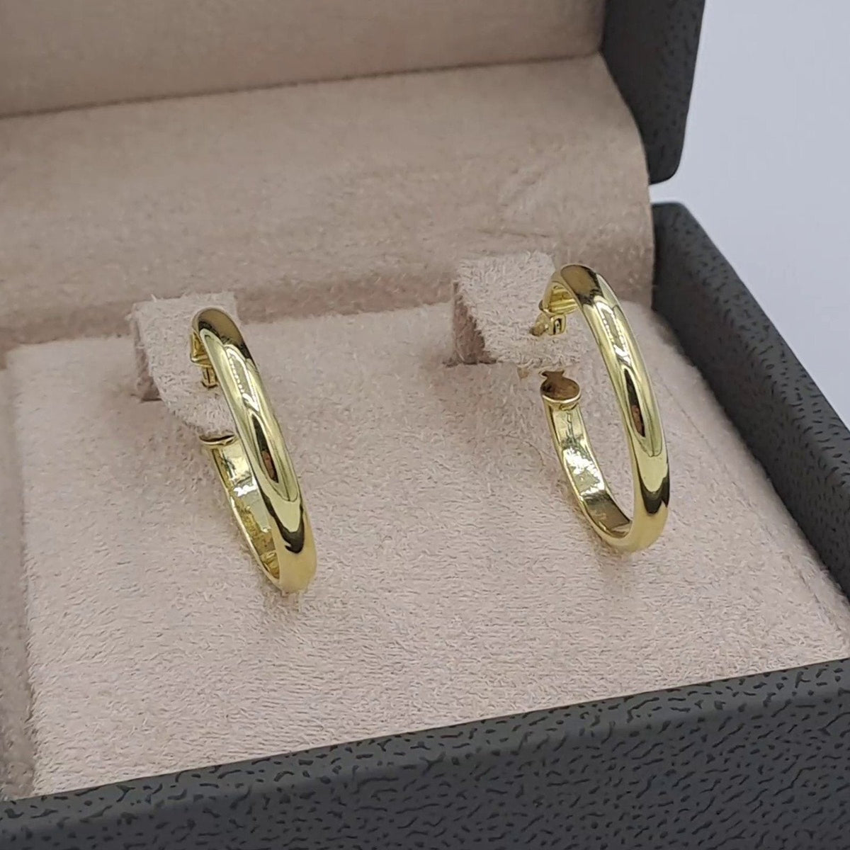 Boucles d'Oreilles Créoles Or Jaune – or 18 carats | Tariki