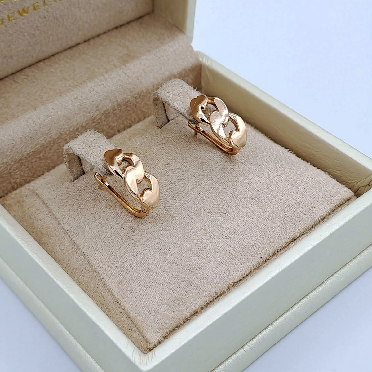 Boucles d'Oreilles Mini Créoles Ajourées Or Rose – or 18 carats | Tariki