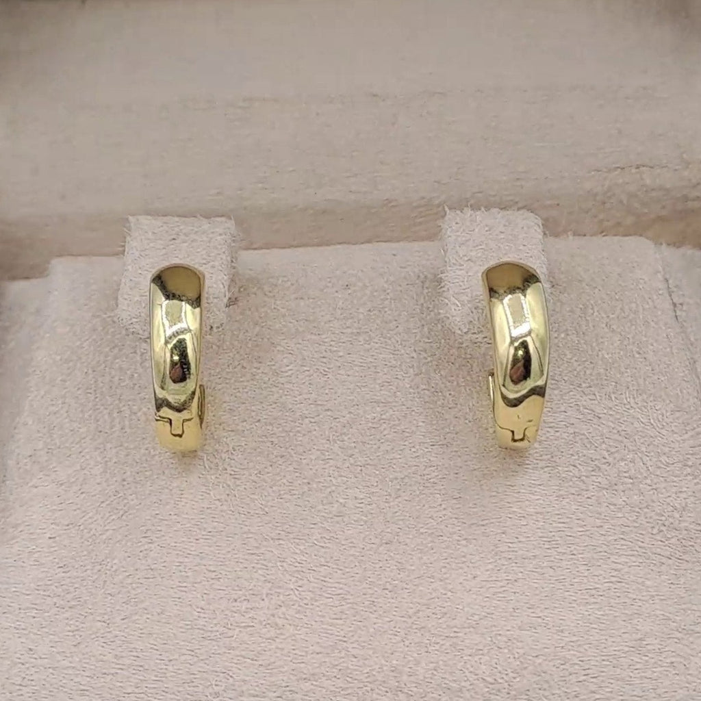 Boucles d'Oreilles Mini Créoles Or Jaune – or 18 carats | Tariki
