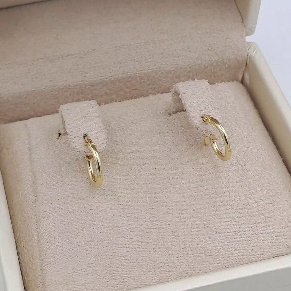 Boucles d'Oreilles Mini Créoles Or Jaune – or 18 carats | Tariki
