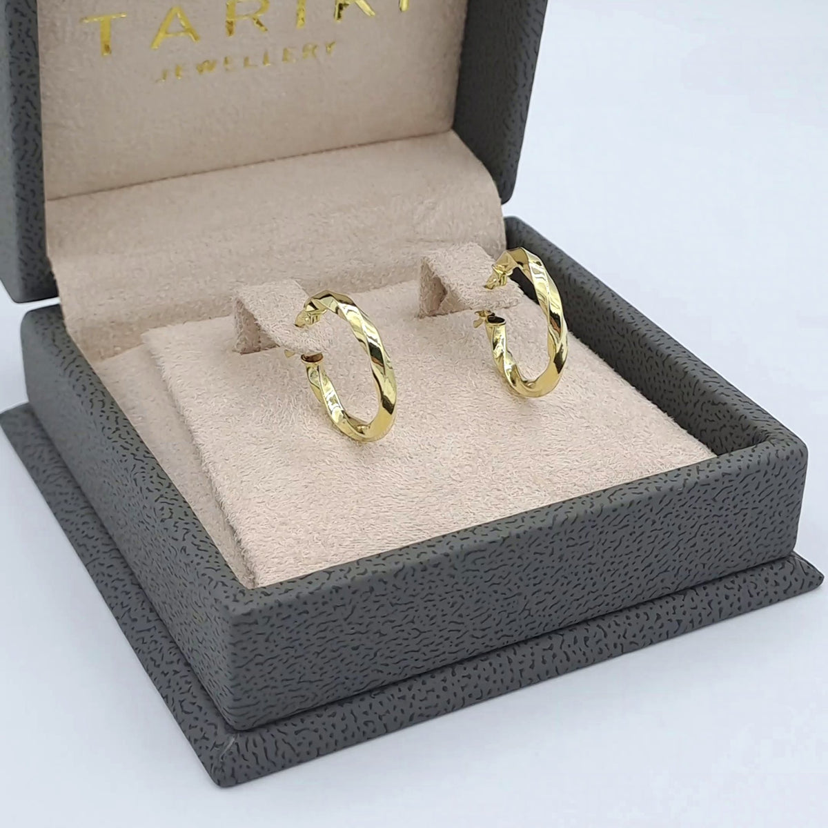 Boucles d'Oreilles Mini Créoles Or Jaune – or 18 carats | Tariki