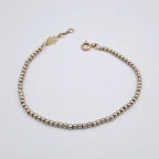 Bracelet Boules Facettées Or Jaune – or 18 carats | Tariki