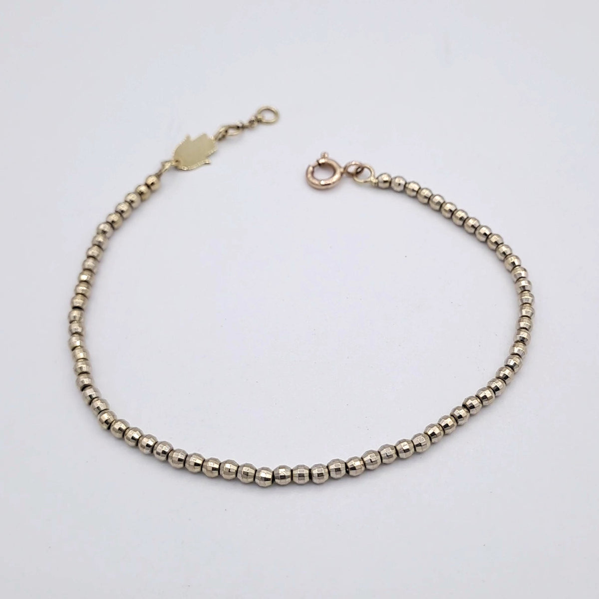 Bracelet Boules Facettées Or Jaune – or 18 carats | Tariki