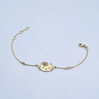 Bracelet Chaîne Or Jaune - Motif Chaton Kitty – or 18 carats | Tariki