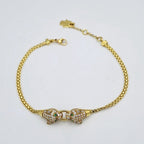 Bracelet Chaîne Or Jaune - Tête de Jaguar Sertie de Pierres – or 18 carats | Tariki