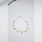 Bracelet de Cheville Or Jaune - Pampilles Fleurs Ajourées – or 18 carats | Tariki
