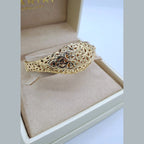 Bracelet Jonc Beldi Ajouré et Ciselé Or Jaune – or 18 carats | Tariki