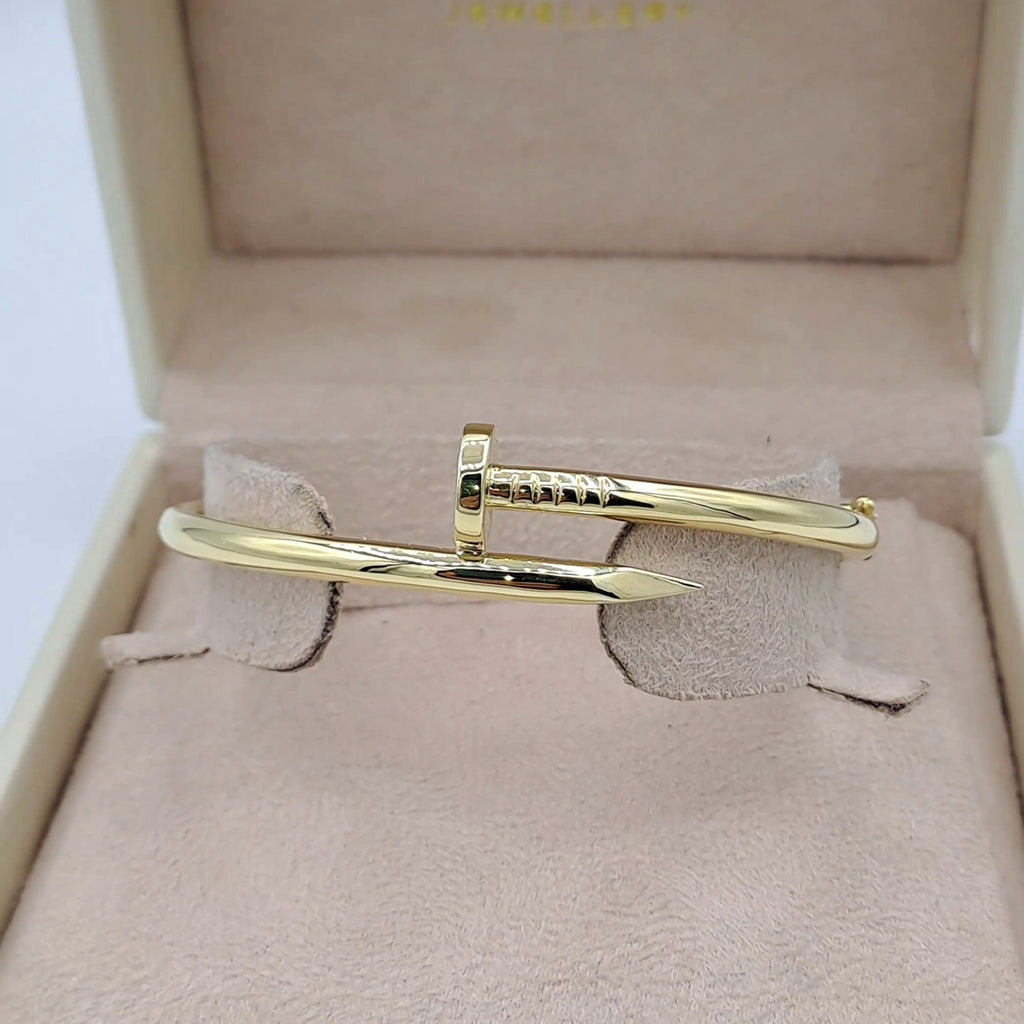 Bracelet Jonc Clou Or Jaune – or 18 carats | Tariki