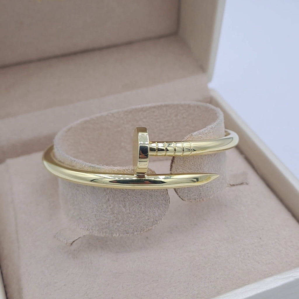 Bracelet Jonc Clou Or Jaune – or 18 carats | Tariki