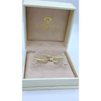 Bracelet Jonc Clou Or Jaune - Serti de Pierres – or 18 carats | Tariki