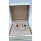 Bracelet Jonc Clouté Or Rose - Motif Clash – or 18 carats | Tariki