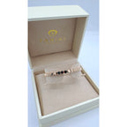 Bracelet Jonc Or Rose - Pastilles Rondes, Pierres Noires – or 18 carats | Tariki