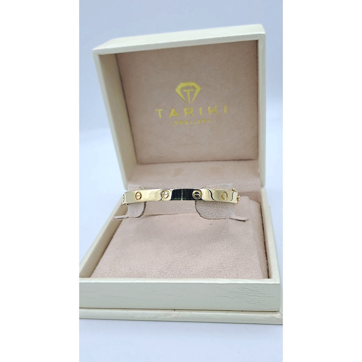 Bracelet Jonc Vis Or Jaune – or 18 carats | Tariki