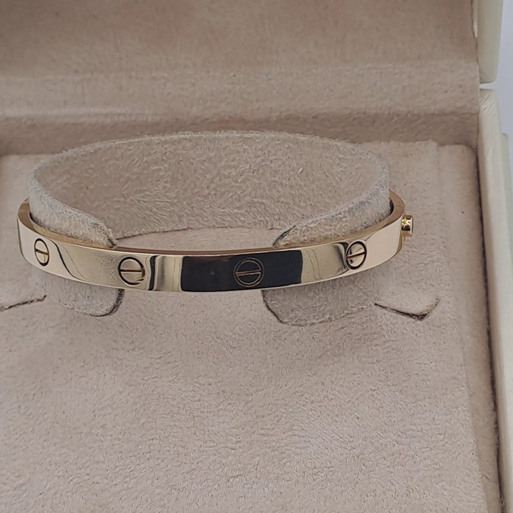 Bracelet Jonc Vis Or Rose – or 18 carats | Tariki