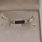 Bracelet Jonc Vis Or Rose – or 18 carats | Tariki