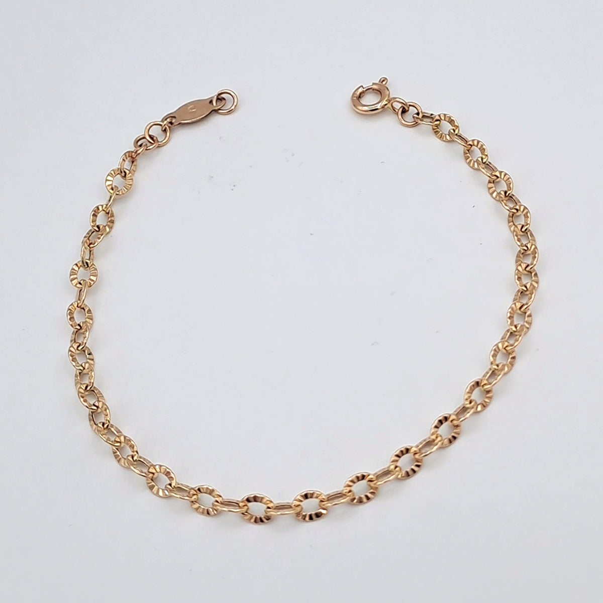 Bracelet Maille Forçat Or Rose – or 18 carats | Tariki