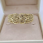 Bracelet Manchette Beldi Ajourée et Ciselée Or Jaune – or 18 carats | Tariki