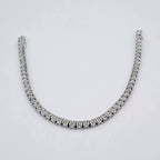 Bracelet Rivière Or Blanc - Serti de Pierres – or 18 carats | Tariki