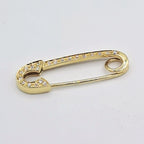Broche Bébé Épingle Or Jaune - Sertie de Pierres – or 18 carats | Tariki