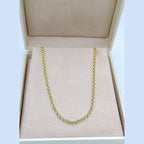 Chaîne Maille Forçat Ronde Or Jaune – or 18 carats | Tariki