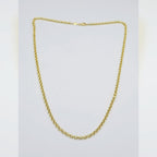 Chaîne Maille Forçat Ronde Or Jaune – or 18 carats | Tariki