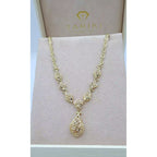 Collier Beldi Ajouré Or Jaune - Pendentif Goutte – or 18 carats | Tariki
