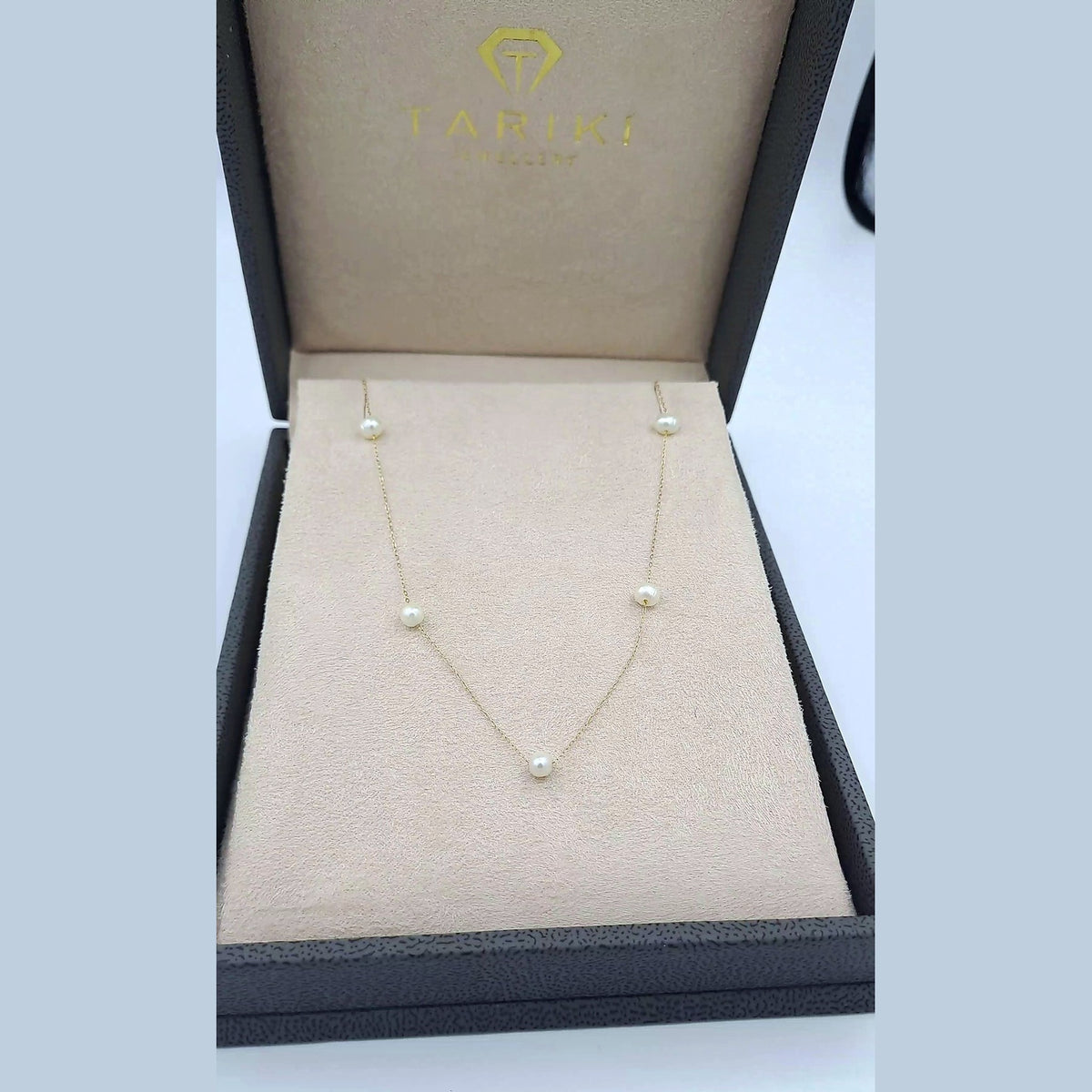 Collier Fin Or Jaune - Perles en Station – or 18 carats | Tariki