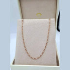 Collier Maille Trombone Or Rose – or 18 carats | Tariki