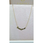 Collier Or Jaune - Pendentif « Je T'aime » – or 18 carats | Tariki