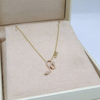 Collier Or Rose - Pendentif Serpent Serti de Pierres – or 18 carats | Tariki
