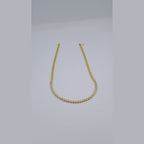 Collier Rivière Or Jaune - Serti de Pierres – or 18 carats | Tariki