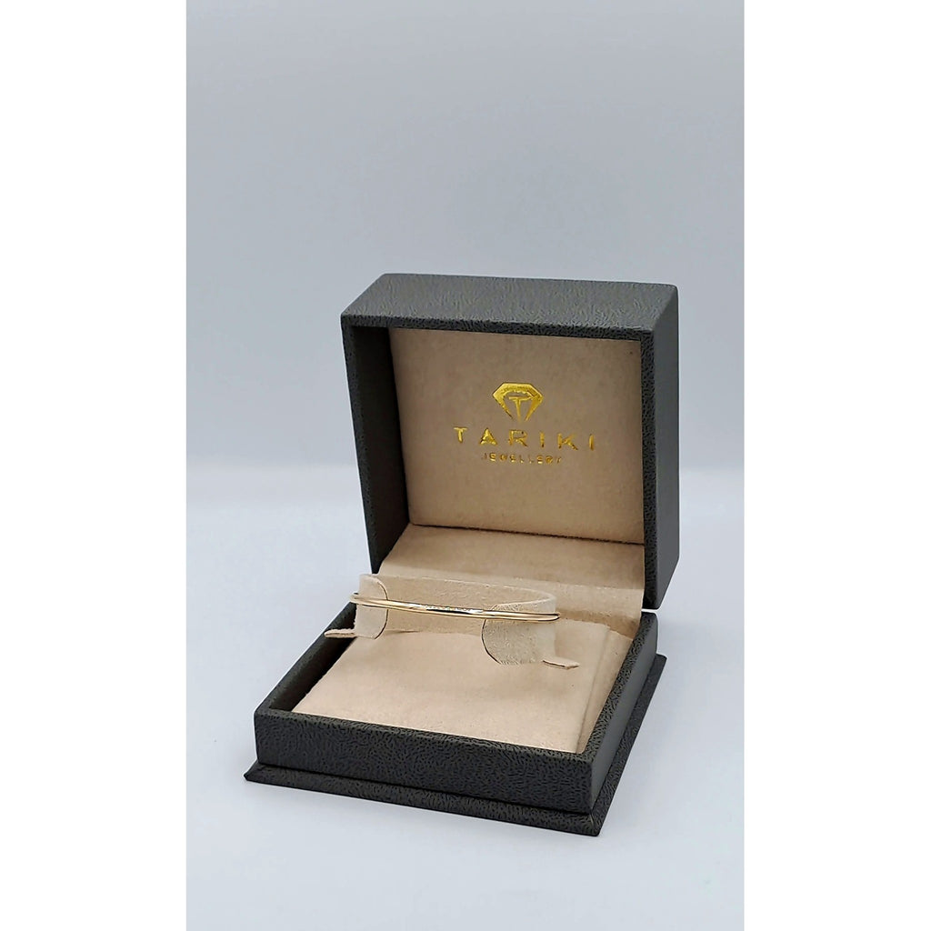 Demlij Jonc Fin Lisse Or Rose – or 18 carats | Tariki