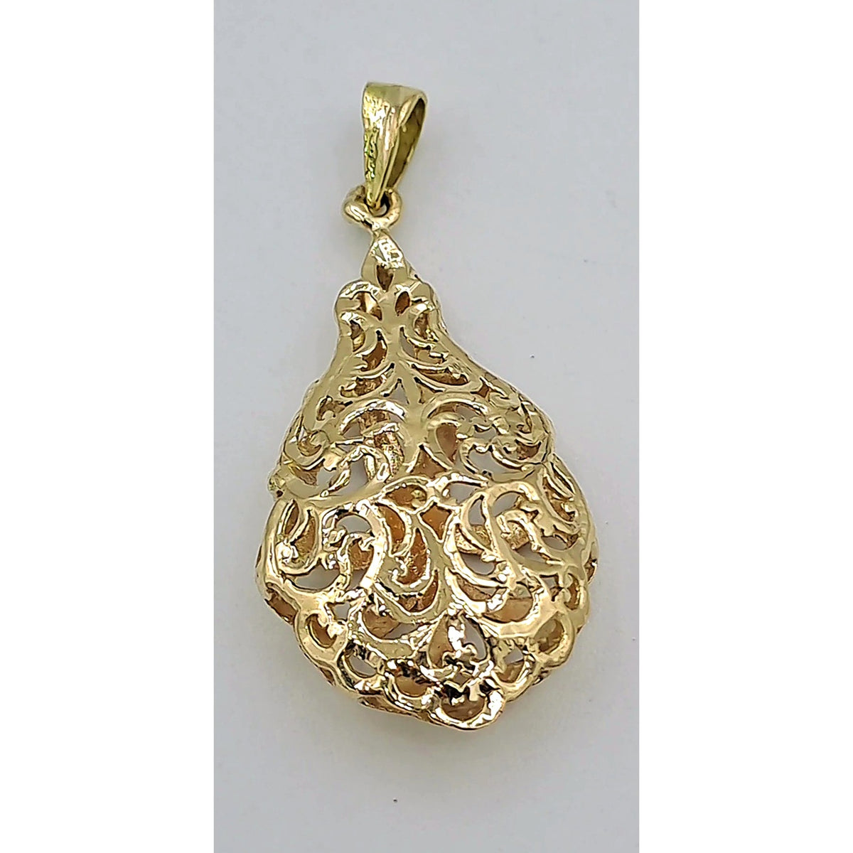 Pendentif Goutte Beldi Ajourée Or Jaune – or 18 carats | Tariki