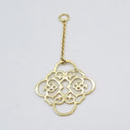 Pendentif Rosace Ajourée Or Jaune – or 18 carats | Tariki