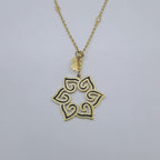 Sautoir Or Jaune - Pendentif Étoile Ajourée – or 18 carats | Tariki