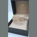 Sertla Six Demlij (joncs Ciselés) Or Rose – or 18 carats | Tariki